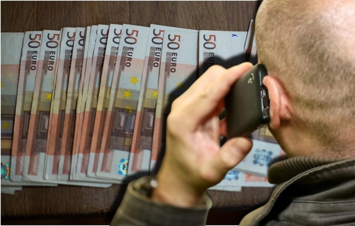 Policija sulaikė įtariamą sukčių: iš klaipėdiečio išviliojęs 16 tūkst., atvyko pasiimti ir grynųjų