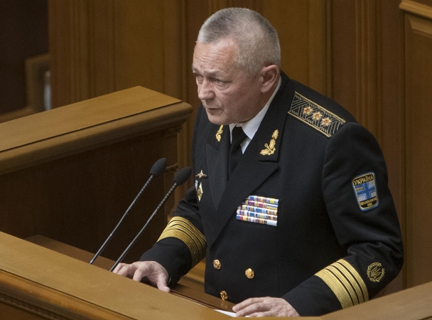 Ukrainos laikinasis gynybos ministras Ihoris Teniuchas
