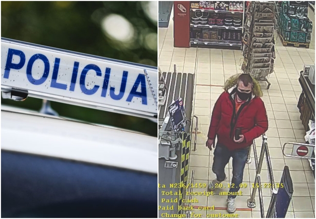 Uostamiesčio policija turi klausimų šiam vyrui (gal atpažįstate?)
