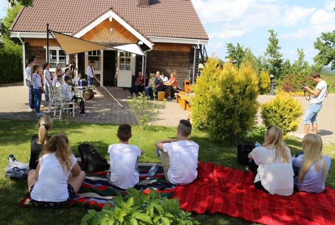 Ukrainos vaikai ilsėsis Kačerginėje