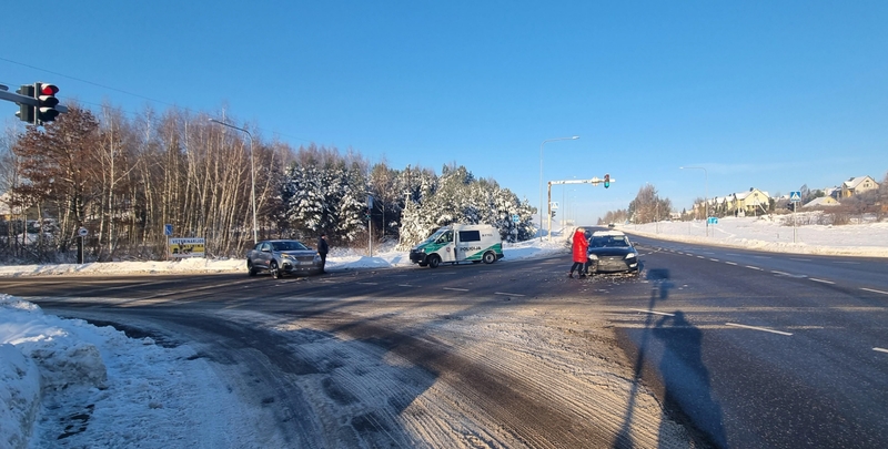 Įvykus avarijai Alytuje policija ieško įvykio liudininkų