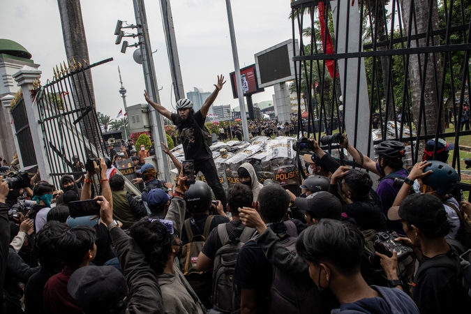 Protestai Indonezijoje.