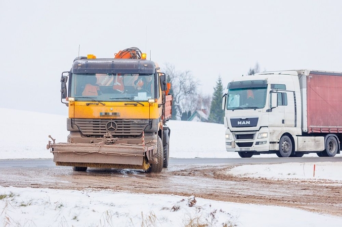 „Via Baltica“ kelio remonto darbų pradžia