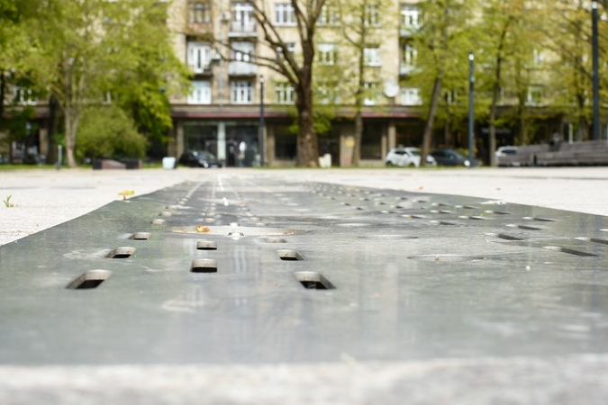 Dėl fontano Danės skvere dar spręs ekspertas