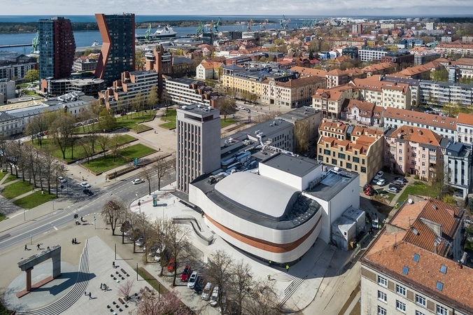 Klaipėdos valstybinis muzikinis teatras.