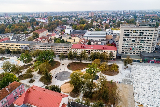 Panevėžio panorama.