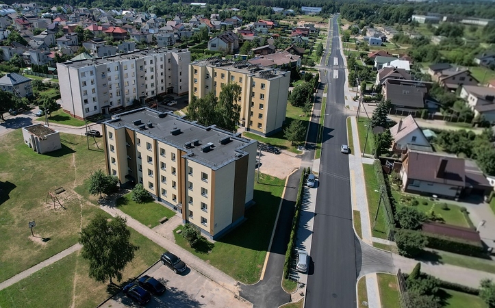 Daugiabučiai po modernizacijos.  