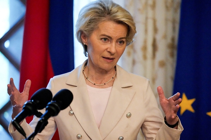 Europos Komisijos pirmininkė Ursula von der Leyen.