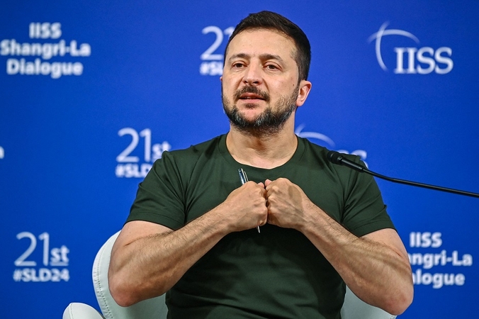 Volodymyras Zelenskis.
