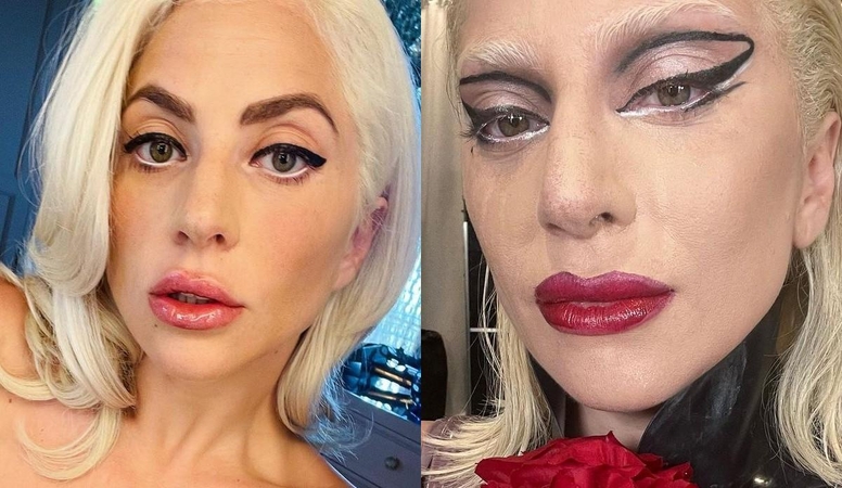 Lady Gaga – neatpažįstama: nevykęs makiažas sukaustė internautų dėmesį