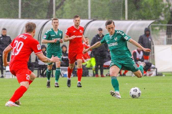 Varžovai: Kauno žalgiriečiai ir marijampoliečiai šį A lygos sezoną jau pasidalijo po pergalę (1:2 ir 1:0).