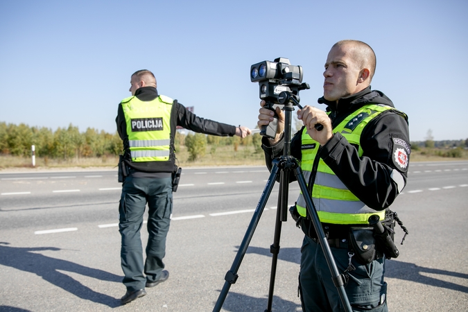 Įspūdžiai po „Greičio maratono“: vieni vairuotojai netikėjo viršiję greitį, kiti akciją sveikino