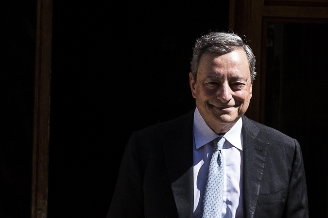 Italijos politika privertė premjerą M. Draghi anksčiau išvykti iš NATO susitikimo