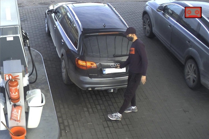 Po degalų vagystės – pareigūnų dėmesys: gal atpažįstate?