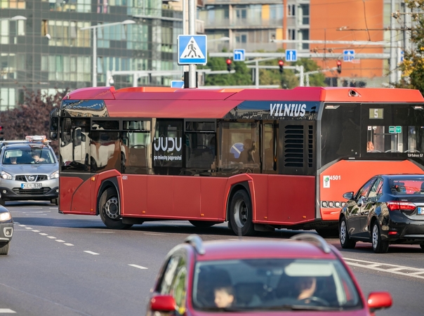 Vilniaus šviesų festivalyje – naktį kursuojantys autobusai