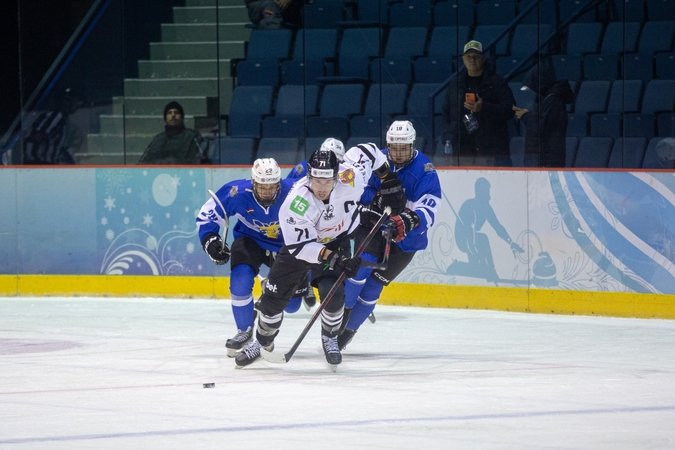 T. Kumeliausko į priekį vedami „7bet-Hockey Punks“ iškovojo pergalę Latvijoje