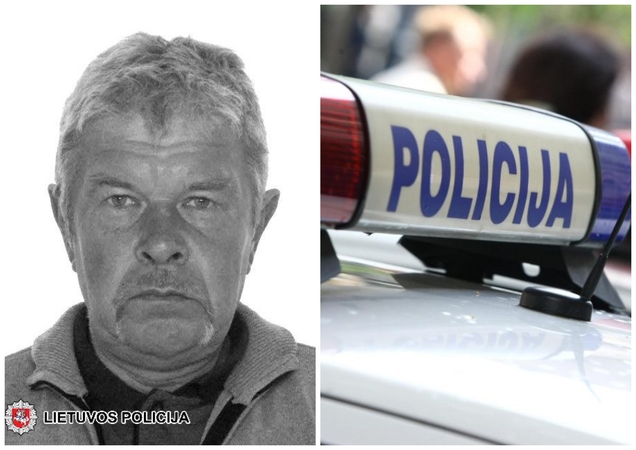 Rastas policijos ieškoto 58-erių metų vyro, dingusio be žinios, kūnas