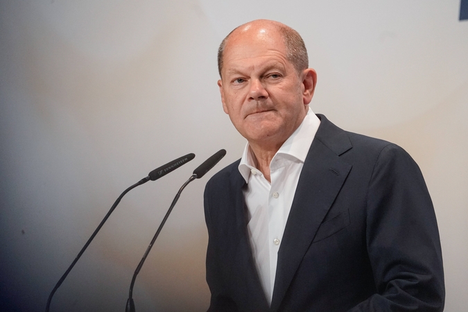 O. Scholzas padėkojo Kanadai už sprendimą grąžinti „Nord Stream 1“ dujotiekio turbiną