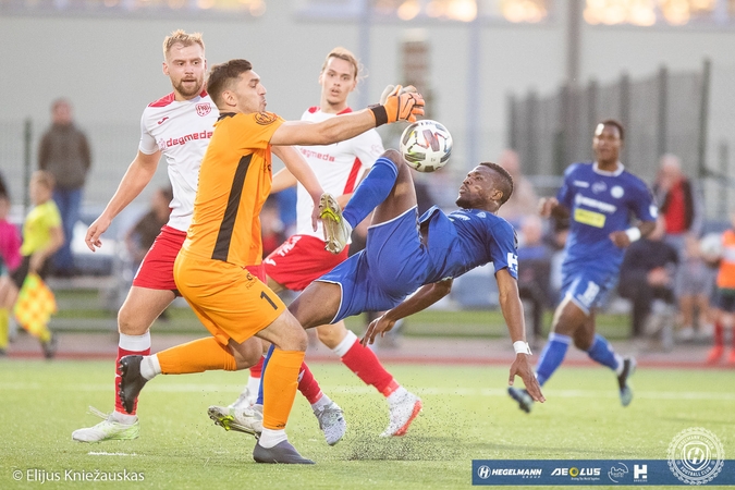 Prireikė futbolo loterijos: LFF taurės turnyro pusfinalio dalyviai paaiškėjo tik po baudinių serijos