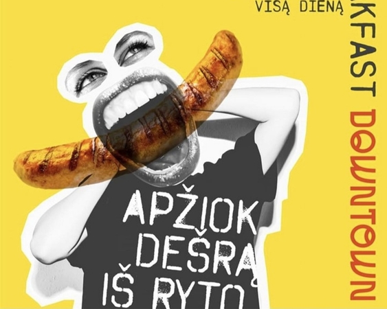 Kvietimas „apžioti dešrą iš ryto“ sukėlė aistras: nepadorus pasiūlymas ar įtaigi reklama?