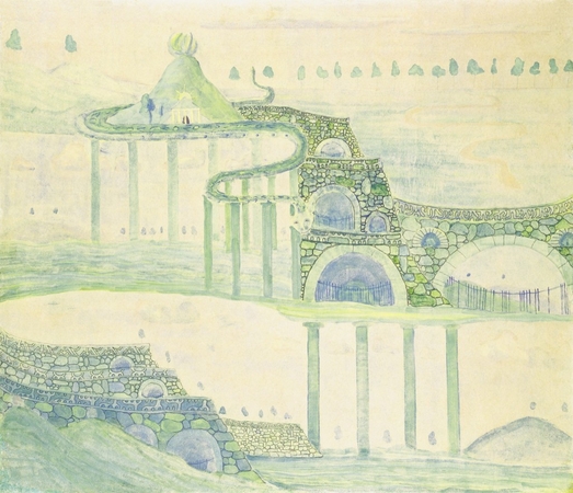 Mikalojus Konstantinas Čiurlionis. Žalčio sonata.
