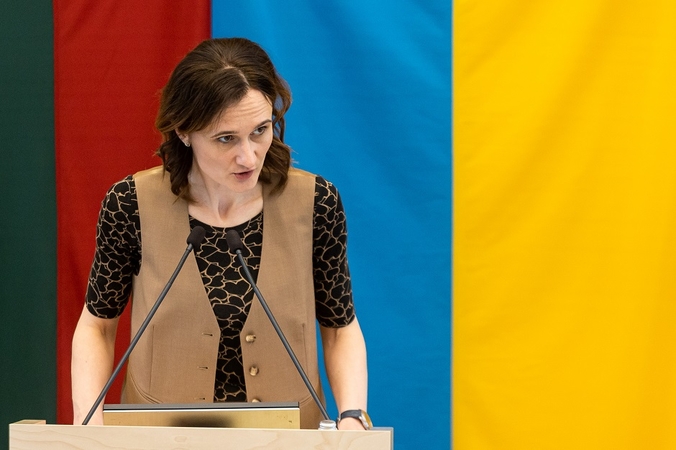 Į Vatikaną vykti ketinanti Seimo vadovė ketina perduoti Lietuvos požiūrį į karą Ukrainoje