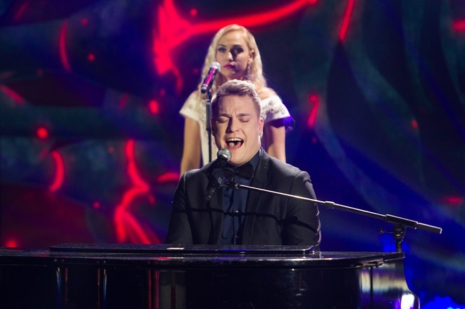 Donatas Čižauskas ir Indrė Stonkuvienė „Žvaigždžių duetuose“