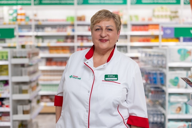 „Eurovaistinė“ farmacijos specialistė E. Ramaškienė