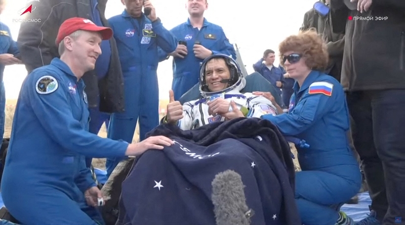 NASA astronautas Francisco Rubio.