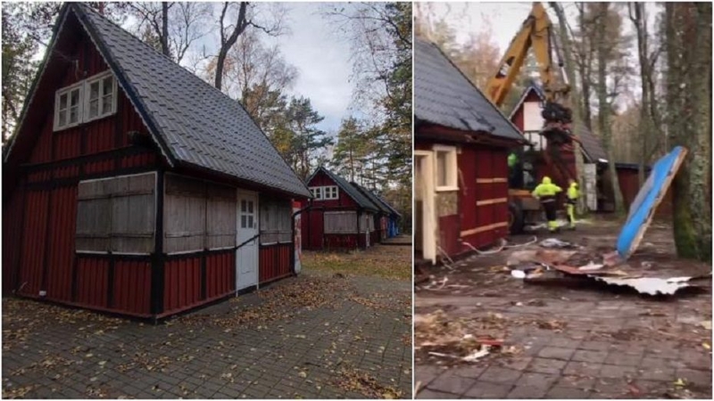 Neringos meras pasakė, kas iškiltų griaunamų „Zuikio daržo“ namelių vietoje