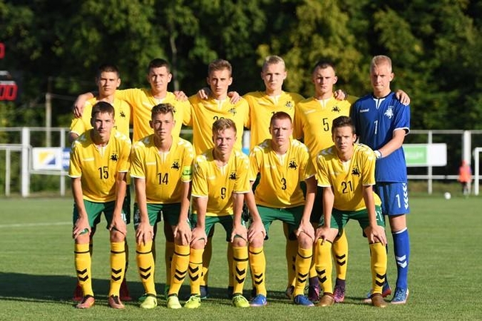 Lietuvos jaunių futbolo rinktinei – slovakų pamokos