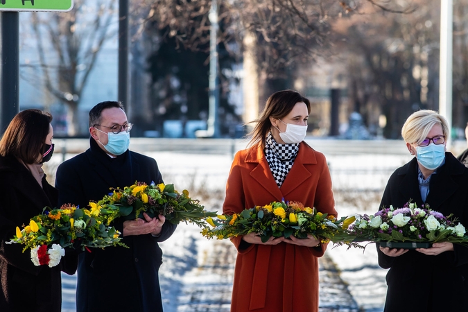 Premjerė I. Šimonytė: tikime laisvos Baltarusijos pergale