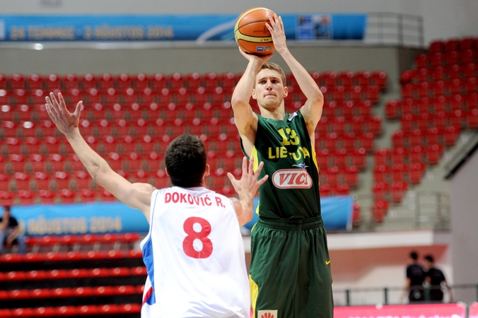 Martynas Varnas buvo rezultatyviausias Lietuvos krepšininkas