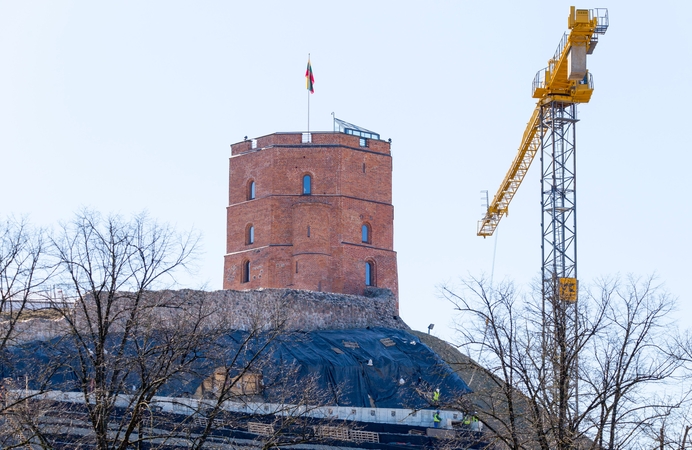 Muziejus nelinkęs mokėti Gedimino kalno tvarkymo projektuotojams, padavė skundą teismui