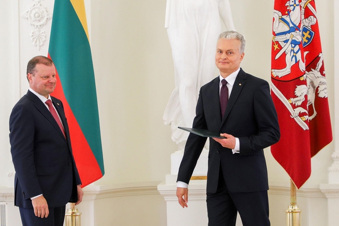 G. Nausėda ir S. Skvernelis susitinka tartis, kokius keis ministrus