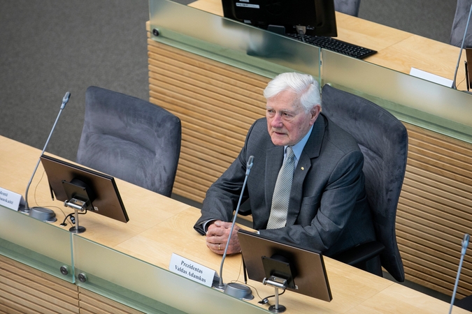 V. Adamkus: suprantama, kad G. Nausėda kalba apie viltis, o ne nusivylimus