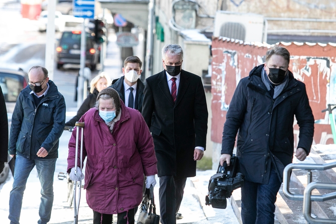 Prezidentas kalba ir apie vakcinacijos centrų atsiradimą prie bažnyčių