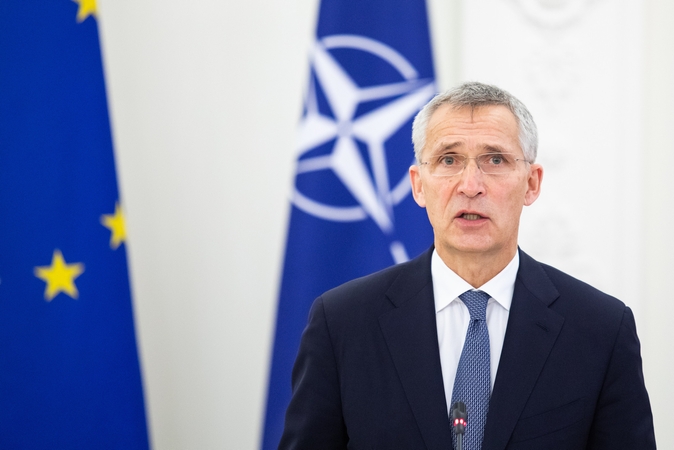 NATO generalinis sekretorius Jensas Stoltenbergas