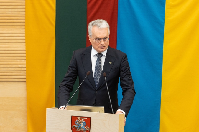 G. Nausėda: Rusijos karas Ukrainoje užbaigė ramybės laikotarpį Europoje