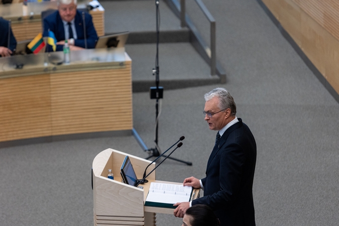 Prezidentas: dalies teisėjų skyrimo procedūros „tapo užkulisinių kovų arena“