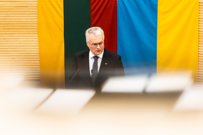 Politologai: G. Nausėdos valdantiesiems išsakyta kritika – abstrakti