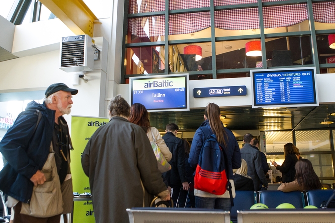 „Air Baltic“ atnaujina skrydžius iš Vilniaus į Rygą