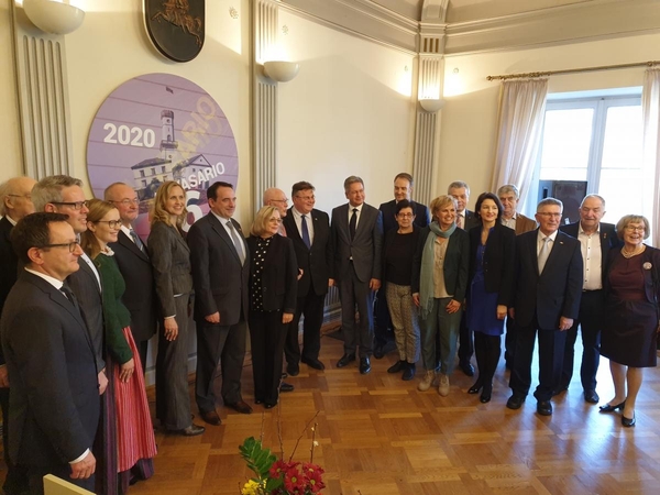 Už lietuvybės puoselėjimą apdovanotas Vokietijos lietuvis V. Bartusevičius