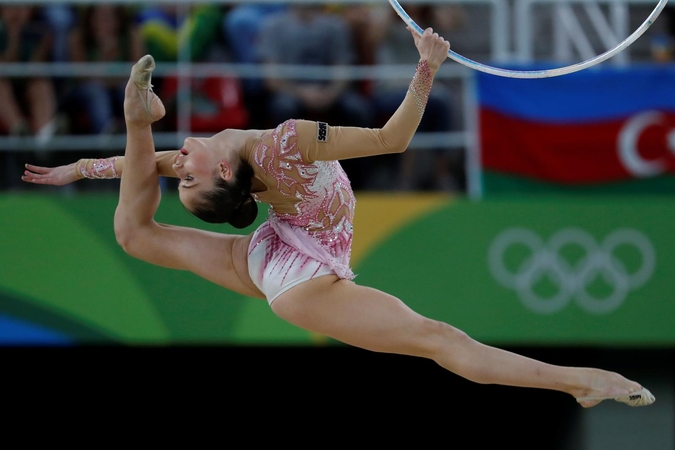 Rio de Žaneiro olimpiados prizininkė ukrainietė Ganna Rizatdinova