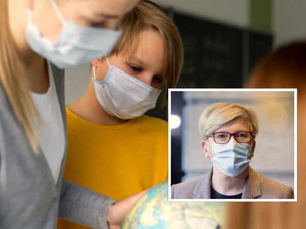 Premjerė: Vyriausybė darys viską, kad vaikai mokytųsi kontaktiniu būdu