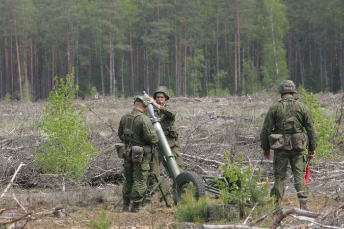 Lietuvos kariuomenę pasiekė modernizuoti minosvaidžiai