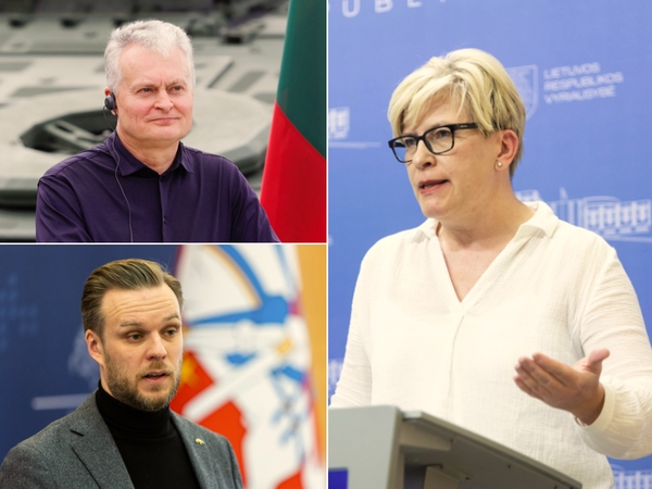 Apklausa: įtakingiausi Lietuvos politikai – I. Šimonytė, G. Nausėda ir G. Landsbergis