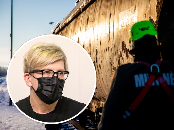 Premjerė: Vyriausybė nenusiteikusi nutraukti baltarusiškų trąšų tranzito bet kokia kaina