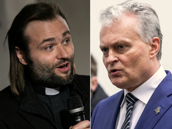 Prezidentas užstojo kunigą A. Toliatą: Lietuvoje susiformavo viešoji inkvizicija