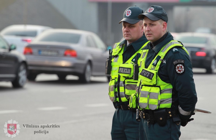 Per Vėlines dirbs maksimalios policijos pajėgos